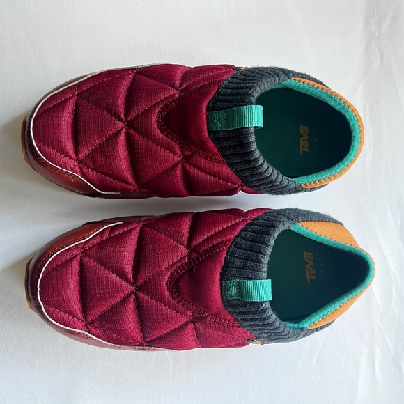 Teva ReEmber Moc Slip-on Sneaker Women’s Size 8 Rhubarb Brown - Picture 4 of 8